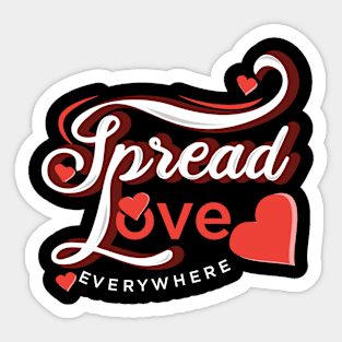 about love and valentine Sticker